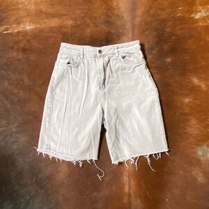 H&M chopped dad shorts